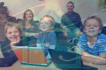 Technology Lets Families Work at Home Together