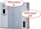Paper recycling - White Goat Machine