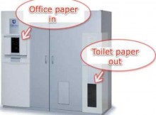 Paper recycling - White Goat Machine